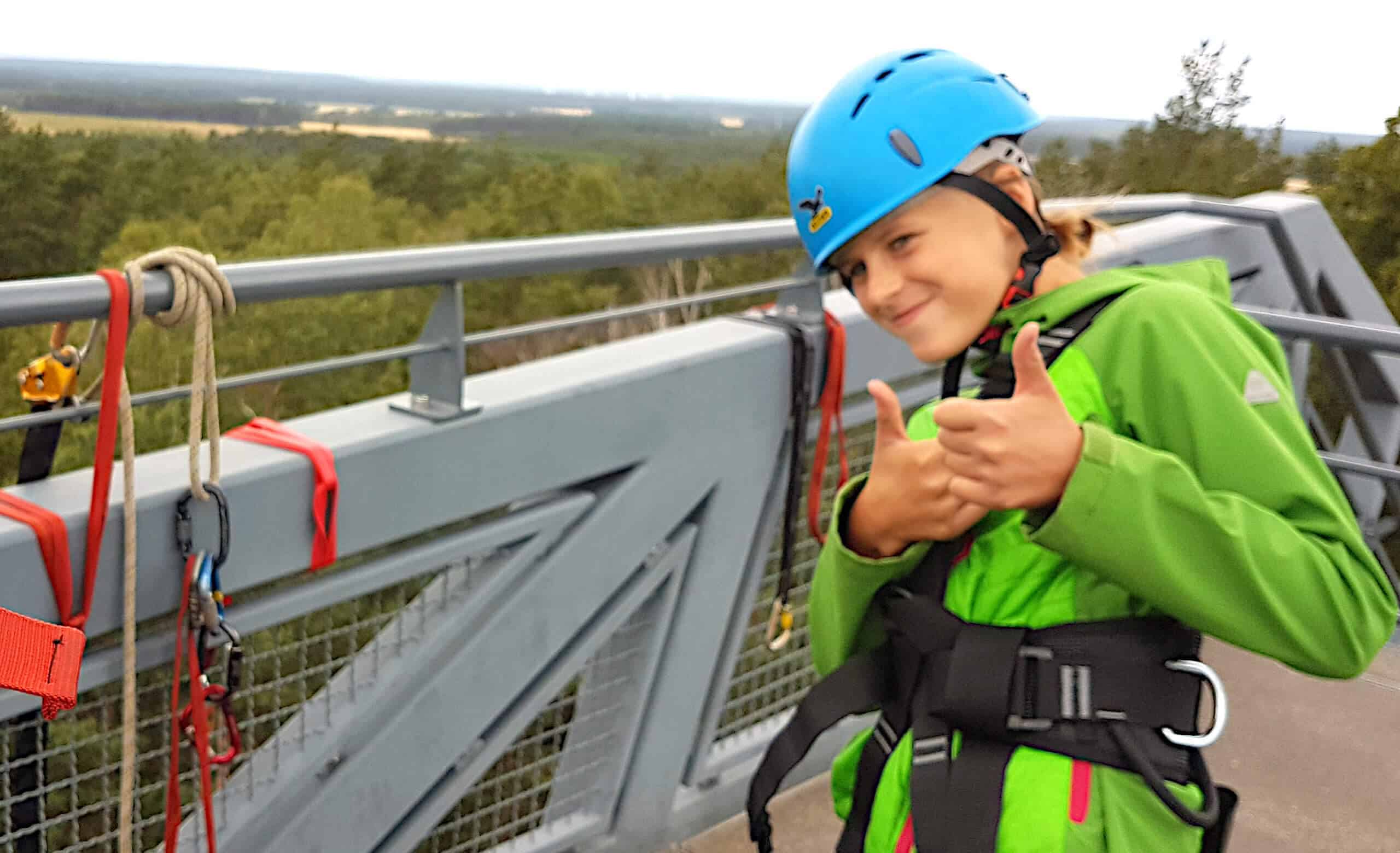 Abseilen Steinitzer Treppe © Prima-Abenteuer TEAM